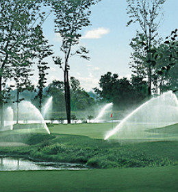 Toro beregening voor Golfbaan Mortiere Middelburg