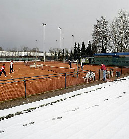 Tennisbaanverwarming nu ook op basis gasverwarming